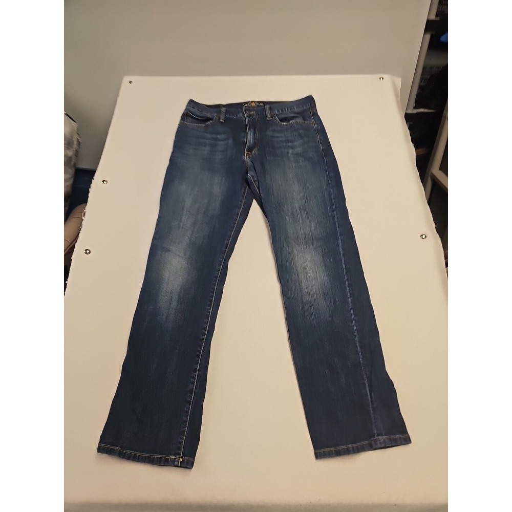 Lucky Brand Jeans Mens 32x30 Blue 429 Classic Straight Leg Medium Wash Flex